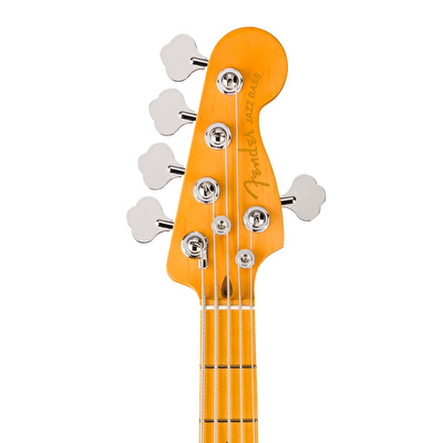 Fender American Ultra II Jazz Bass V Akçaağaç Klavye Avalanche 5 Telli Bas Gitar